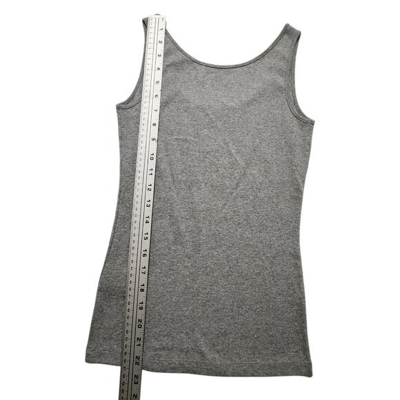 Tommy Hilfiger Women's Solid White Tank Top Flag Logo XXS New - Picture 3 of 5